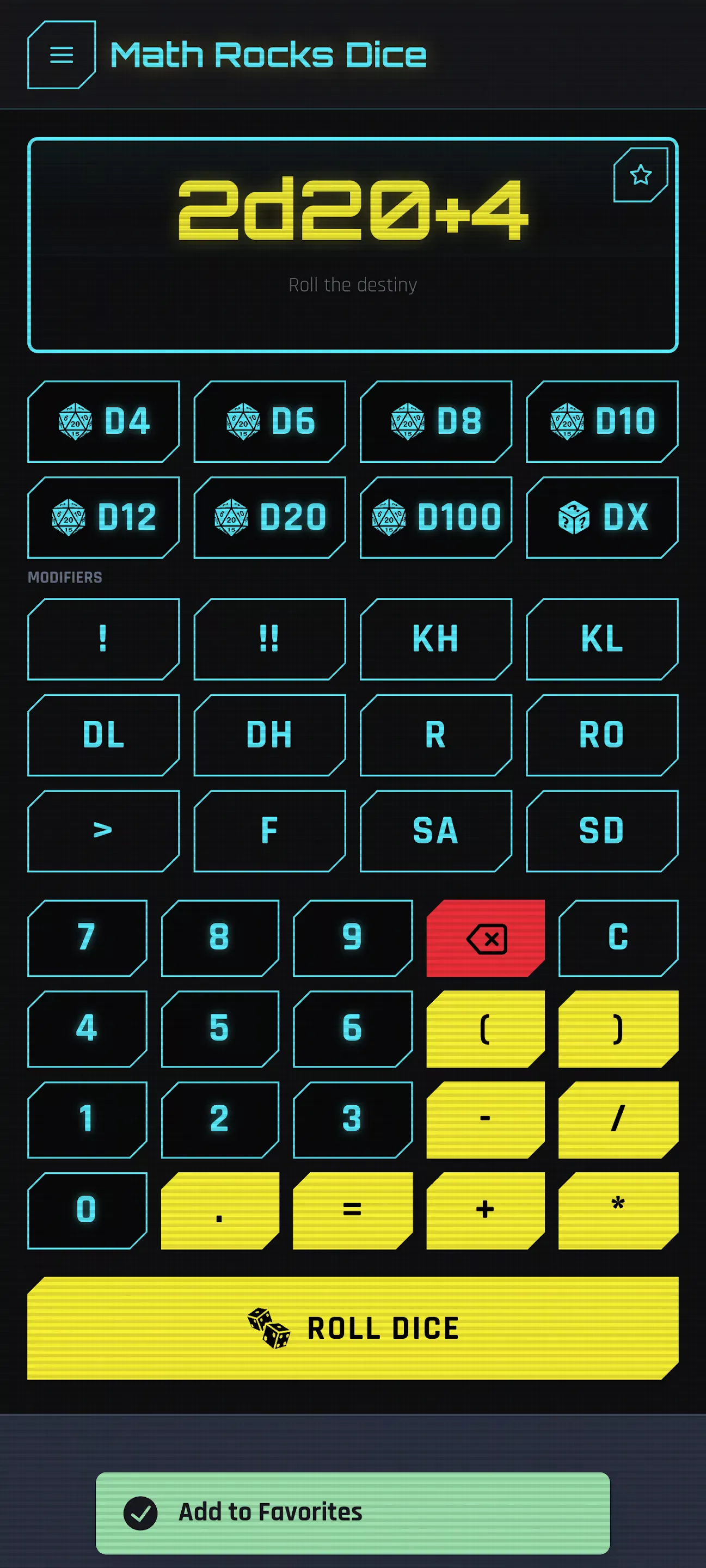 Math Rocks Dice Phone Screen 01_DICE_HUD